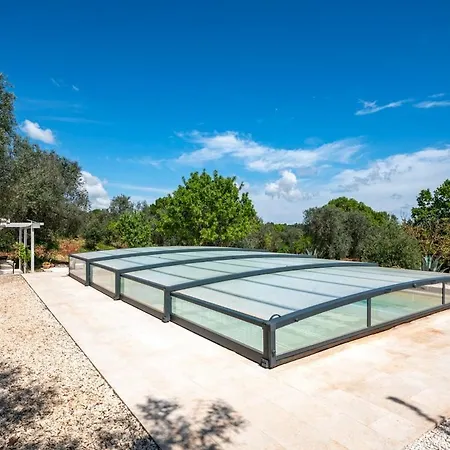 Villa Trullo With Pool And Garden Between Ostuni And Ceglie