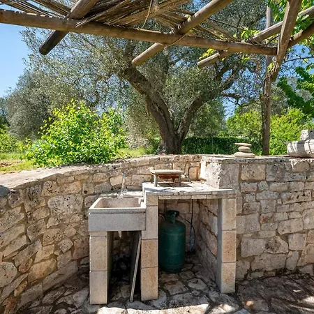 Trullo With Pool And Garden Between Ostuni And Ceglie צ'יסטרנינו